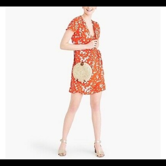 J.Crew Wrap Dress, NWOT Size 8 - Picture 3 of 7
